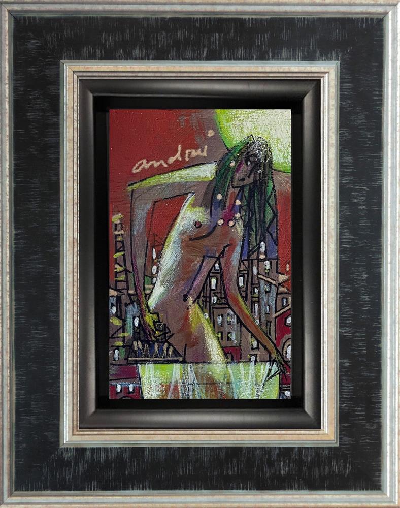 Andrei Protsouk - 'Iron City' - Framed Original Artwork