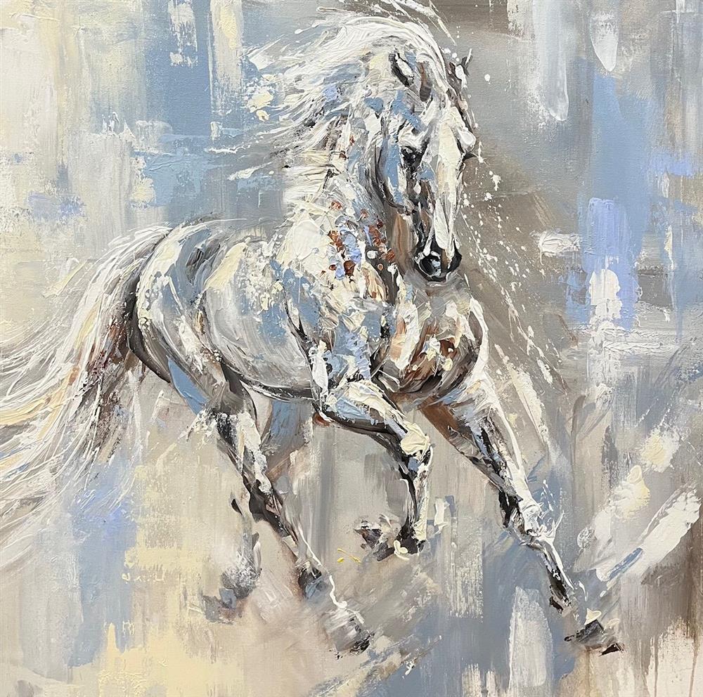 Anna Cher - 'Iron Spirit' - Framed Original Artwork