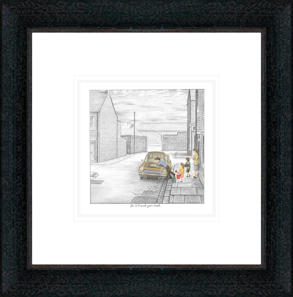Leigh Lambert - 'Is It Fixed Yet?' - Sketch' - Framed Limited Edition