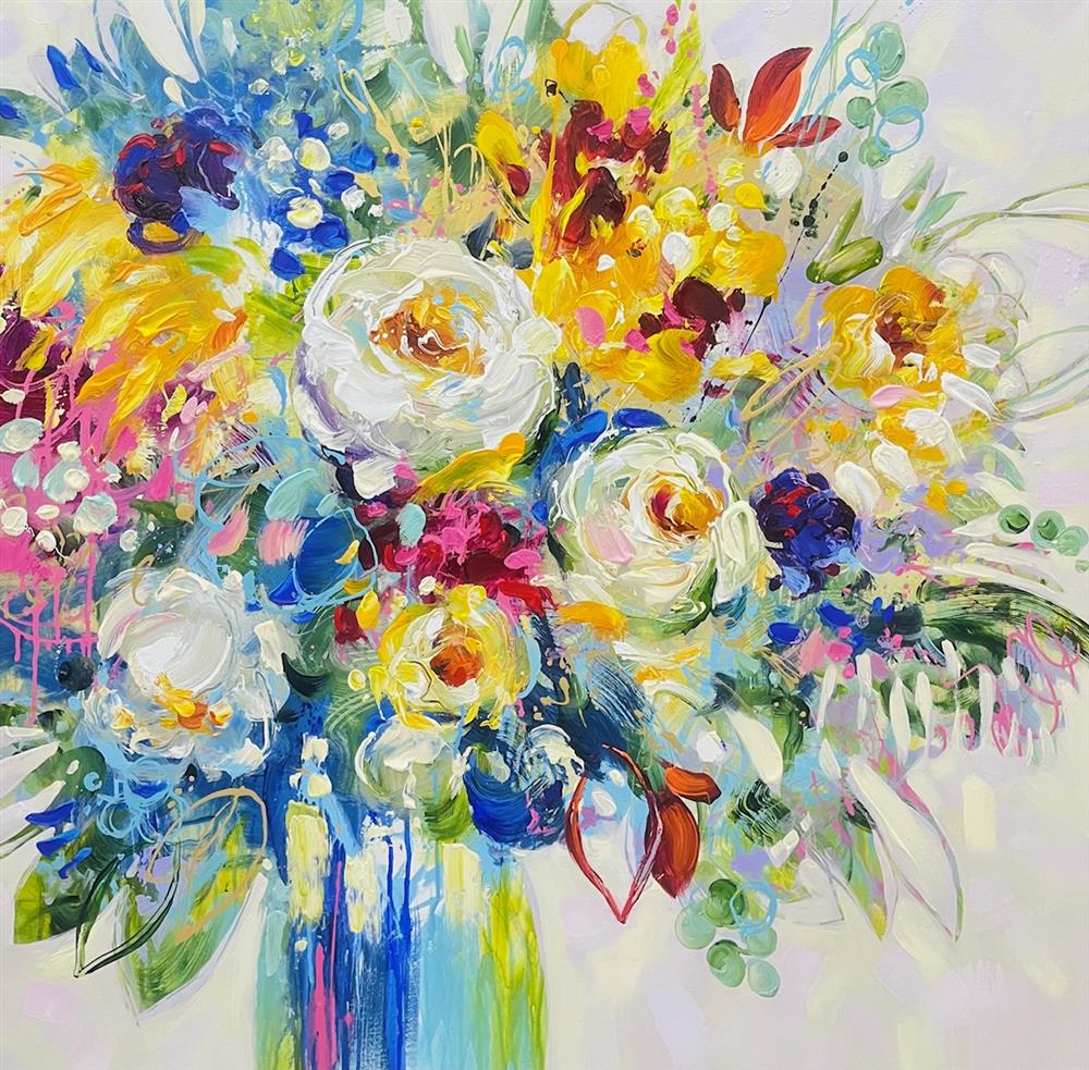 Anna Cher - 'It Must Be Love' - Framed Original Artwork