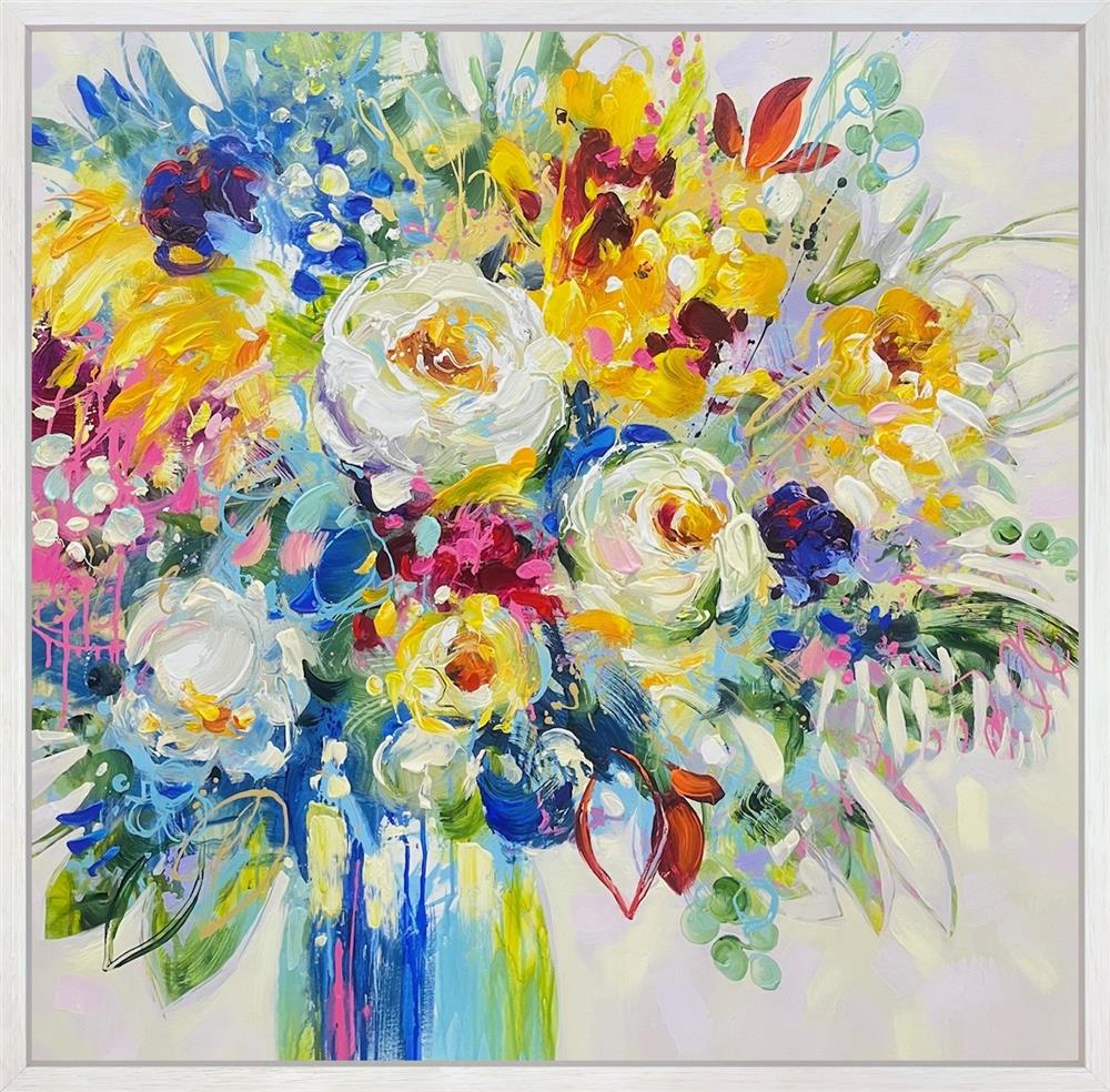 Anna Cher - 'It Must Be Love' - Framed Original Artwork