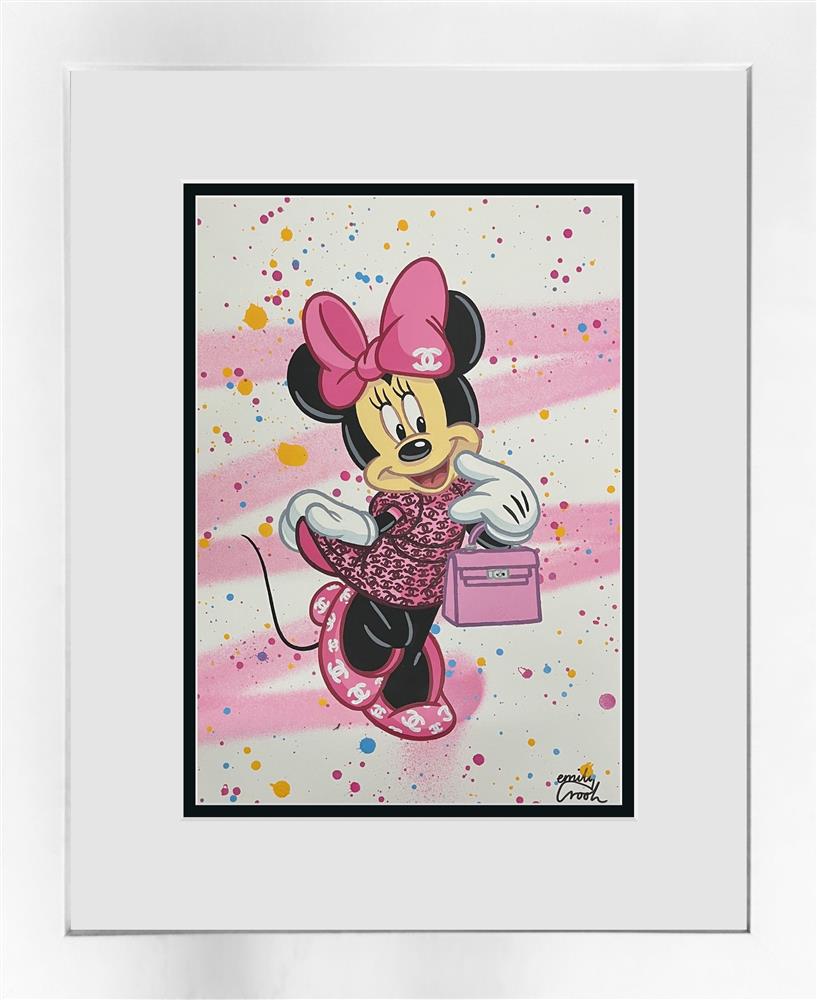 Emily Crook - 'It's A Minnie Fashion'- Study' - Framed Original Art