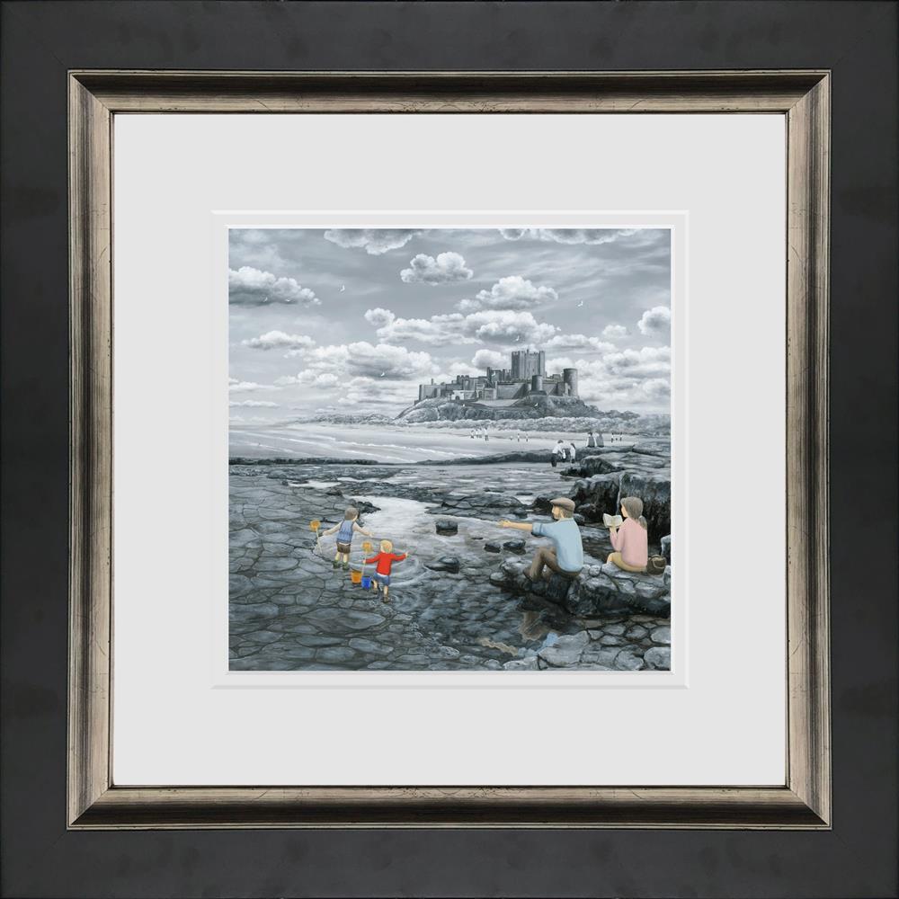 Leigh Lambert - 'It's Got Me Finger Dad' - Paper Artist Proof  - Framed Limited Edition