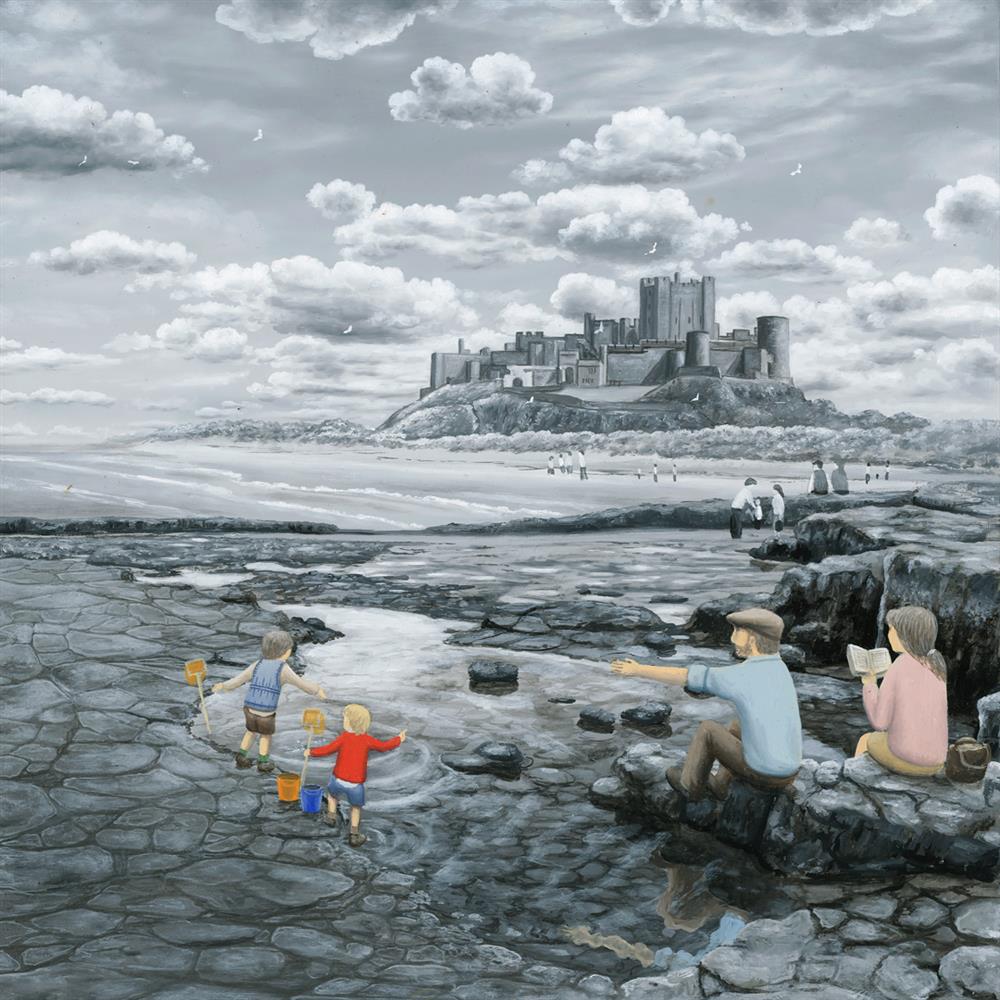 Leigh Lambert - 'It's Got Me Finger Dad' - Paper Artist Proof  - Framed Limited Edition