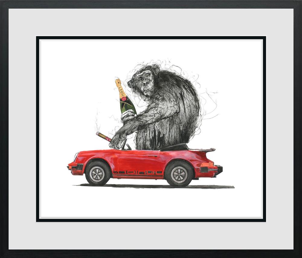 Scott Tetlow - 'It's Just Rock & Roll - Miniature' -  Framed  Limited Edition