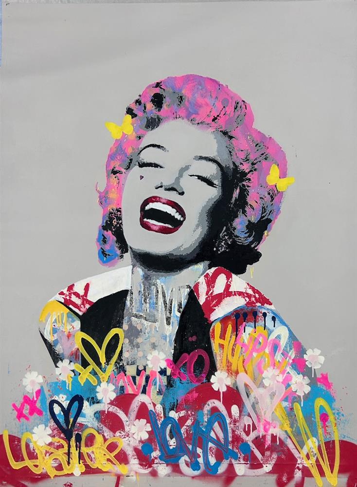 Bollee Patino - 'It's Me Monroe' - Framed Original Artwork