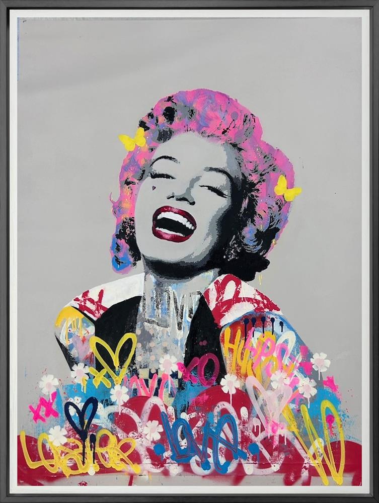 Bollee Patino - 'It's Me Monroe' - Framed Original Artwork