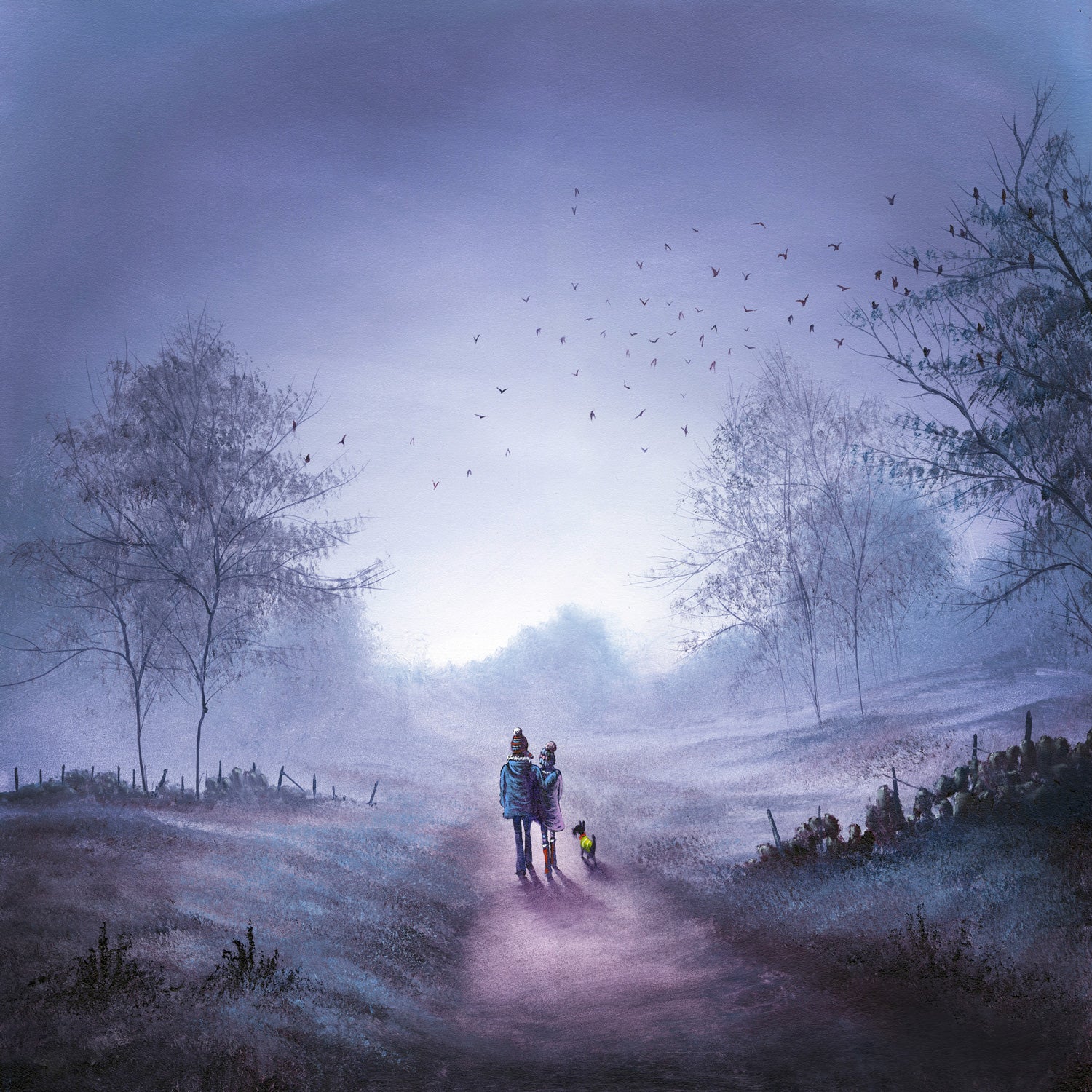 Danny Abrahams - 'The Flight Home' - Framed Limited Edition