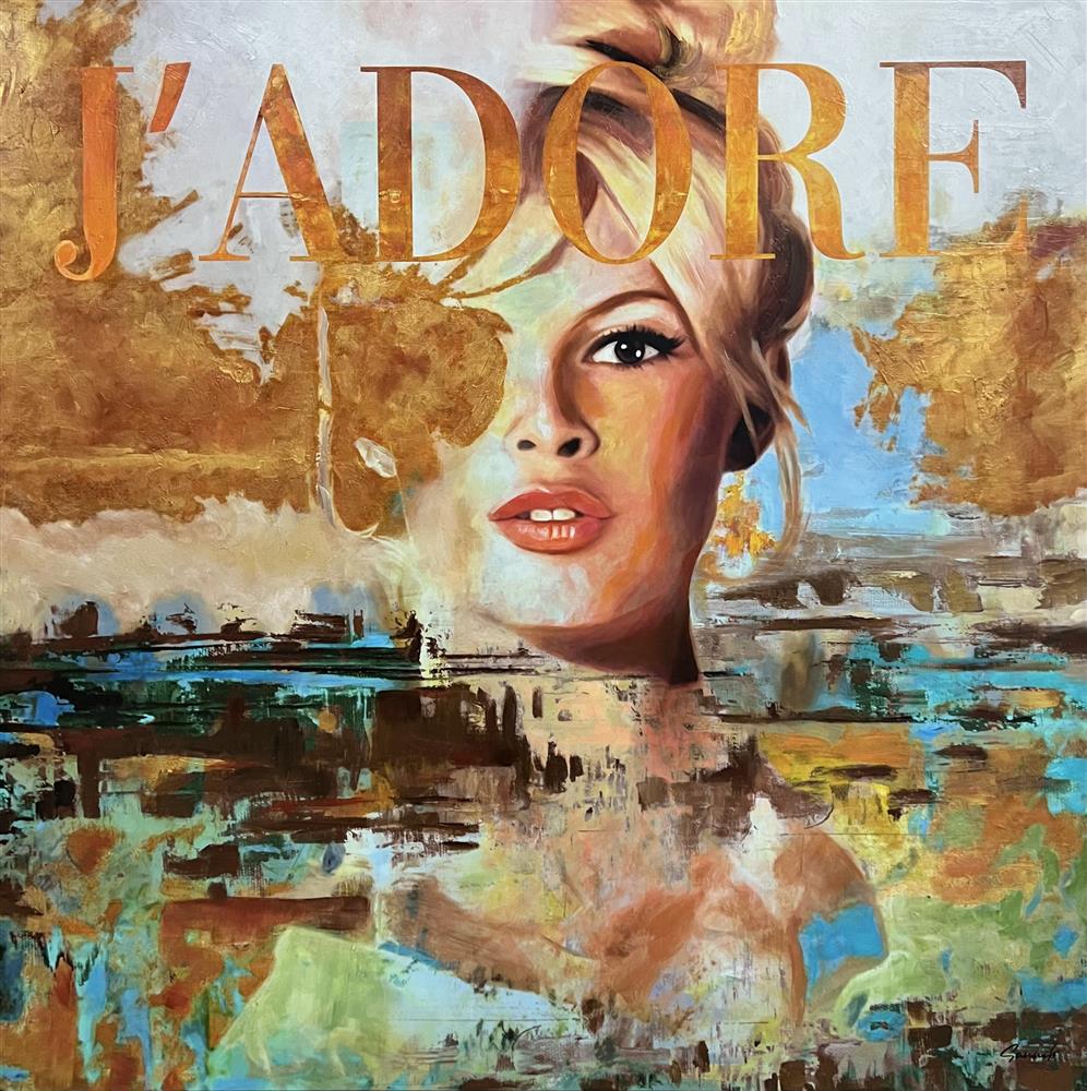 Sannib - 'J'Adore' - Framed Original Artwork