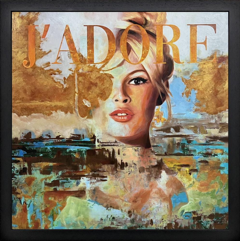 Sannib - 'J'Adore' - Framed Original Artwork