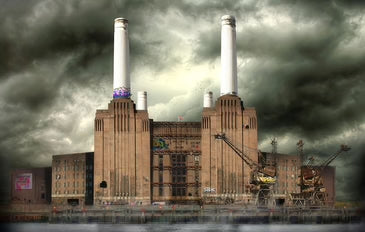 JJ Adams - 'Battersea Power' - Framed Limited Edition Deluxe