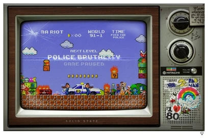 JJ Adams - 'Game Paused - Deluxe ' - Framed Limited Edition