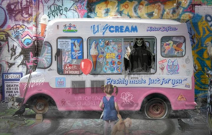 JJ Adams - 'U-Scream' - Framed Limited Edition Deluxe