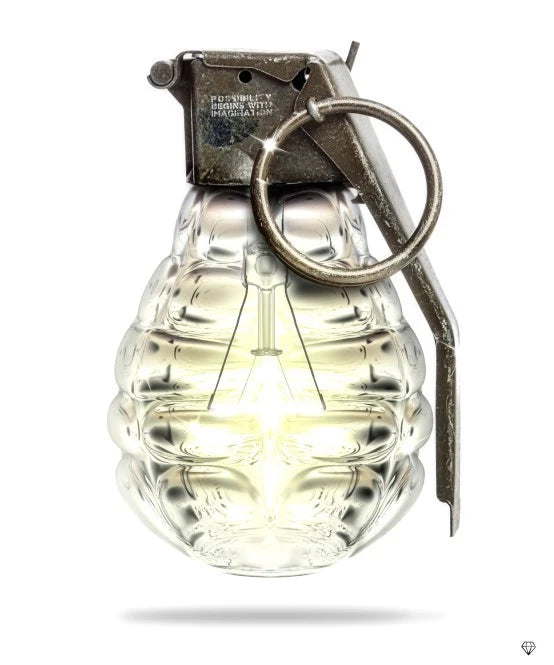 JJ Adams - 'Mind Grenade' - Framed Limited Edition Deluxe