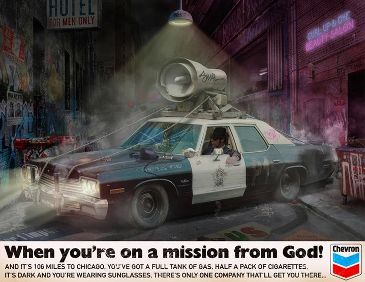 JJ Adams - 'Mission From God' - Framed Limited Edition Deluxe