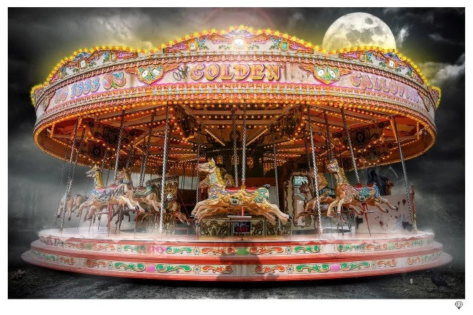 JJ Adams - 'Carousel - Rule Britannia' - Framed Limited Edition Deluxe