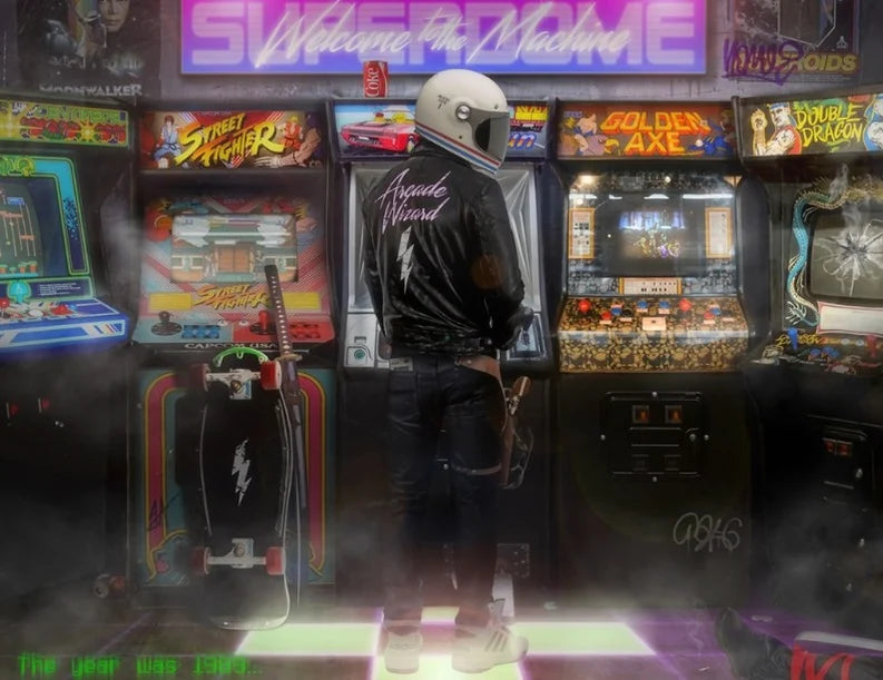 JJ Adams - 'Arcade Wizard' - Framed Limited Edition Deluxe