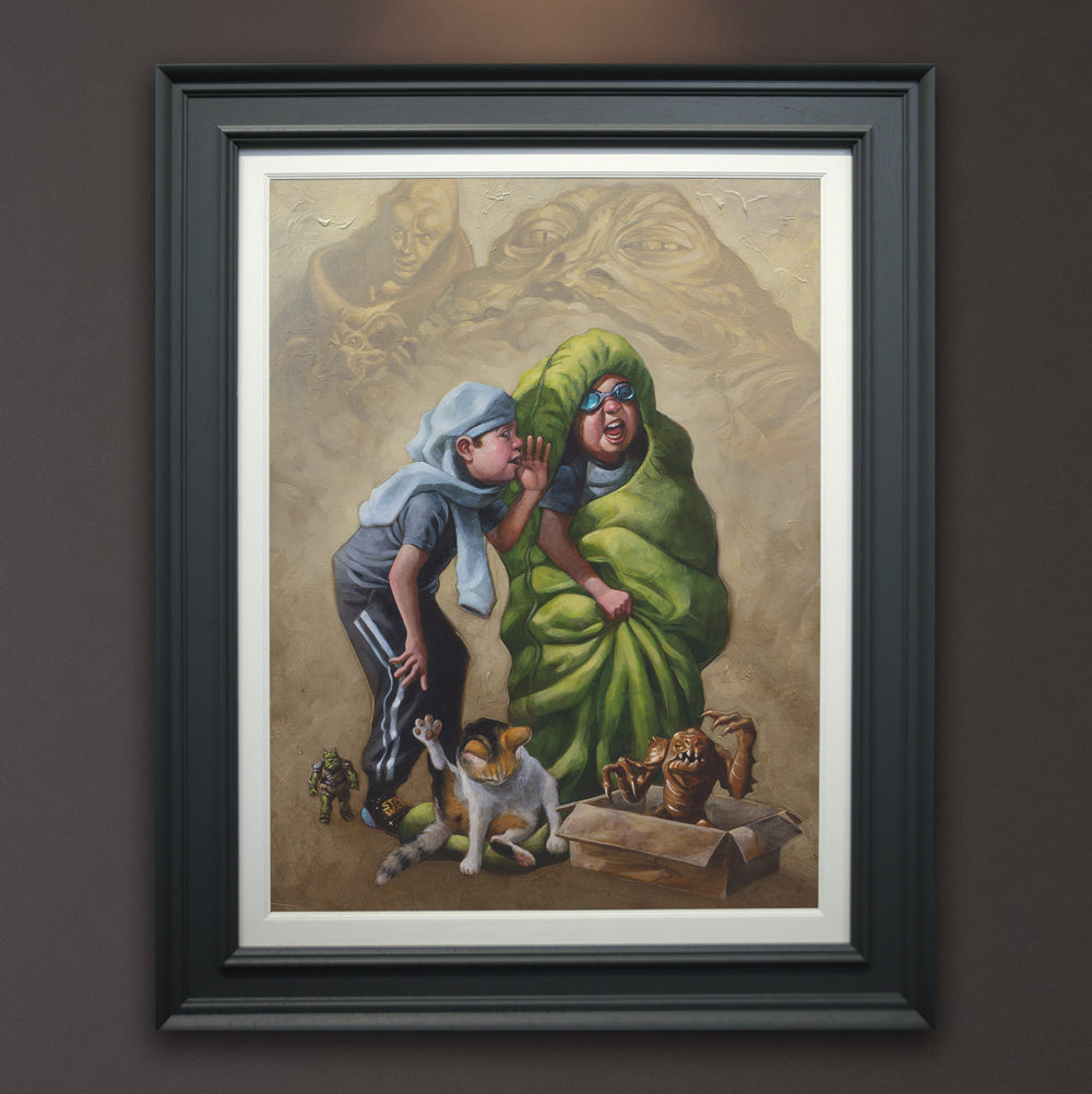 Craig Davison  - 'Jabba Jibber Jabber'- Framed Original