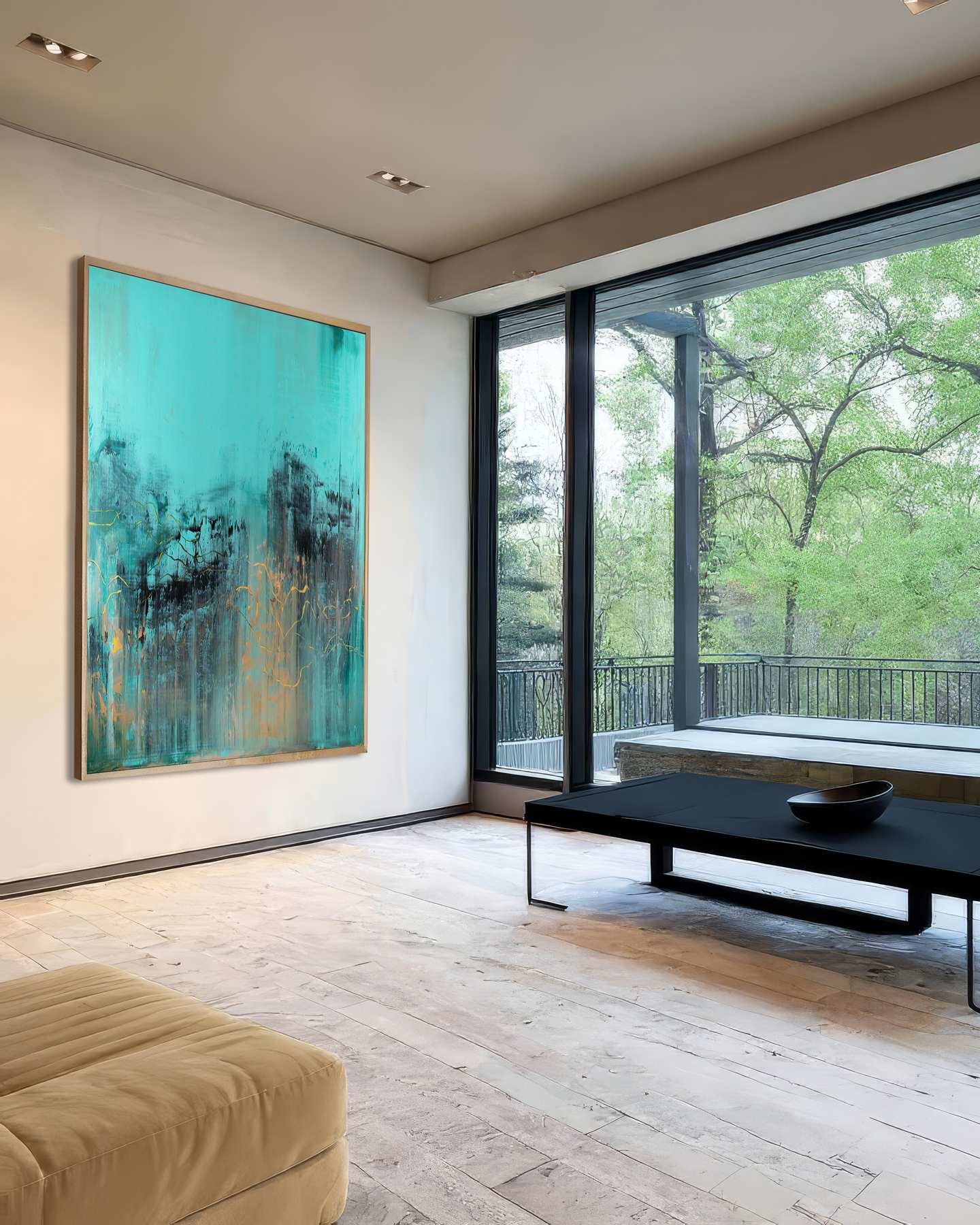 Nemanja Nikolic - 'Jaws Of Time' - Large Original Abstract Artwork