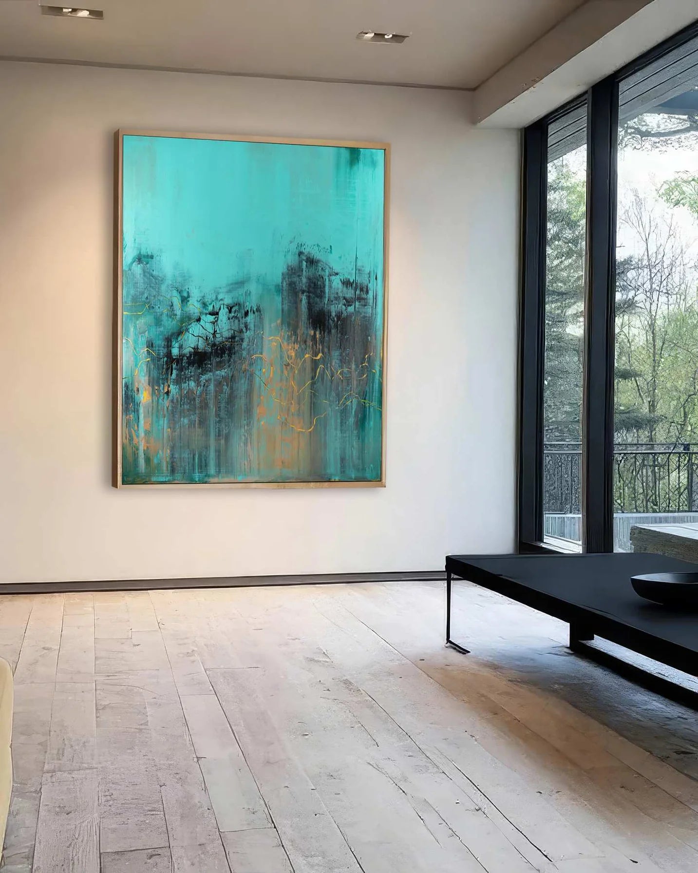 Nemanja Nikolic - 'Jaws Of Time' - Large Original Abstract Artwork