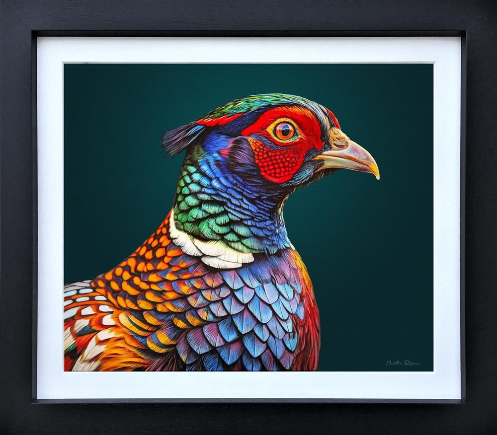 Martin Robson - 'Jewel Of The Hedgerow' - Framed Original Artwork