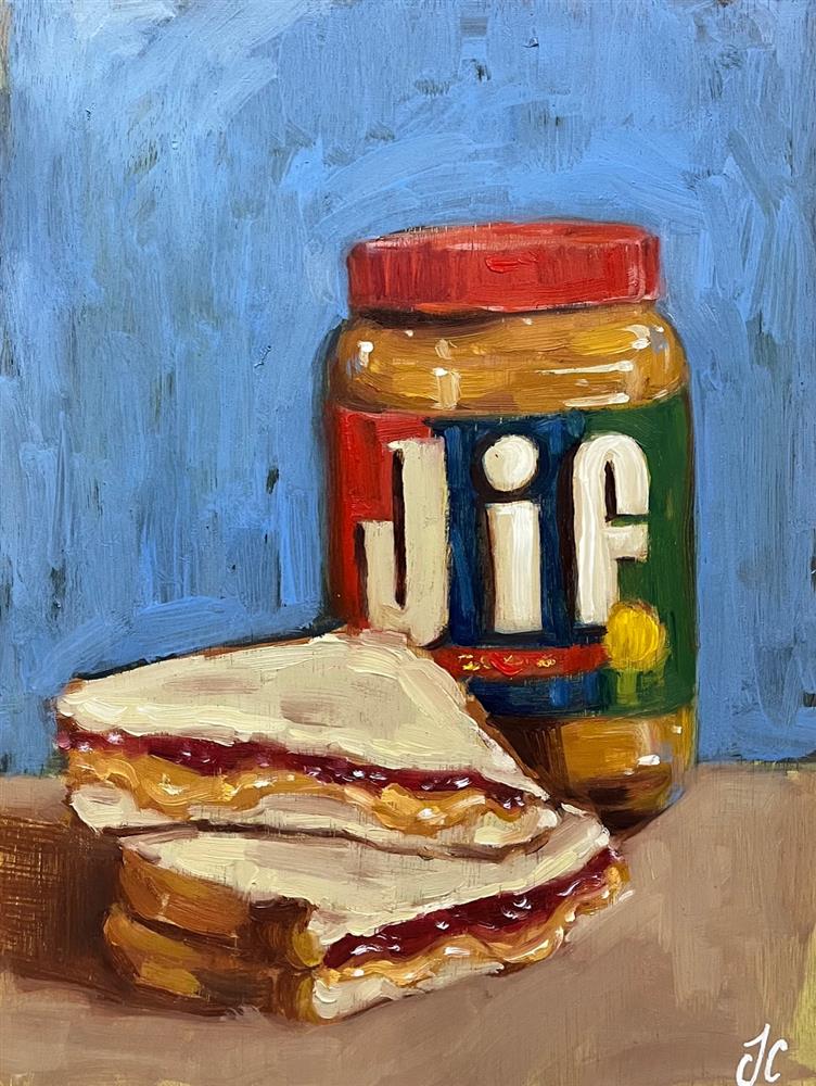 Joss Clapson -  'Jif Sandwich' - Framed Original Art