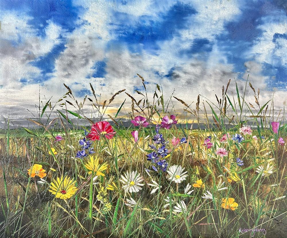 Kimberley Harris - 'Joy In The Quiet' - Framed Original Art