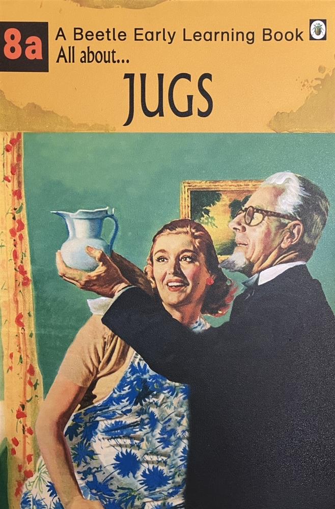 Linda Charles - 'Jugs' - The Beetle Early Learning Book - Framed Original Artwork
