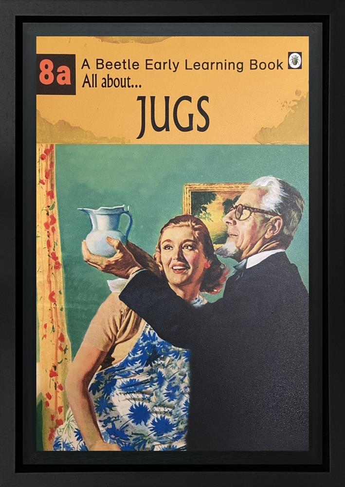 Linda Charles - 'Jugs' - The Beetle Early Learning Book - Framed Original Artwork
