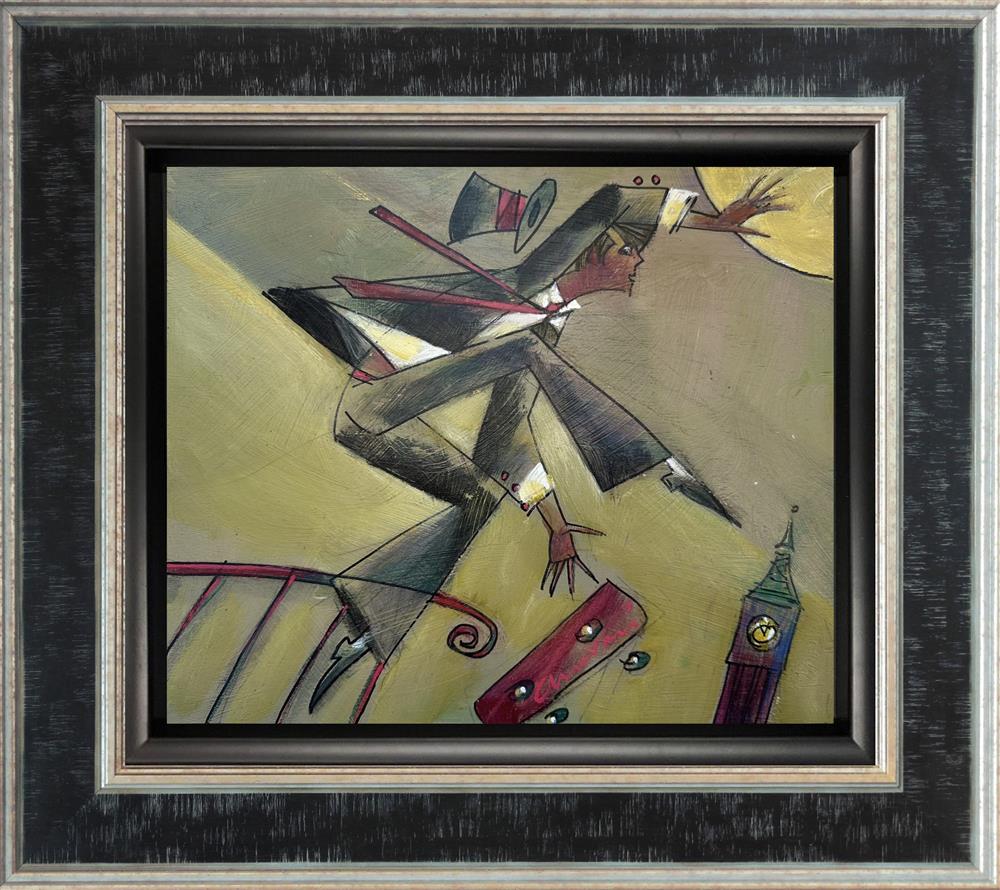 Andrei Protsouk - 'Jumping To Conclusions' - Framed Original Art