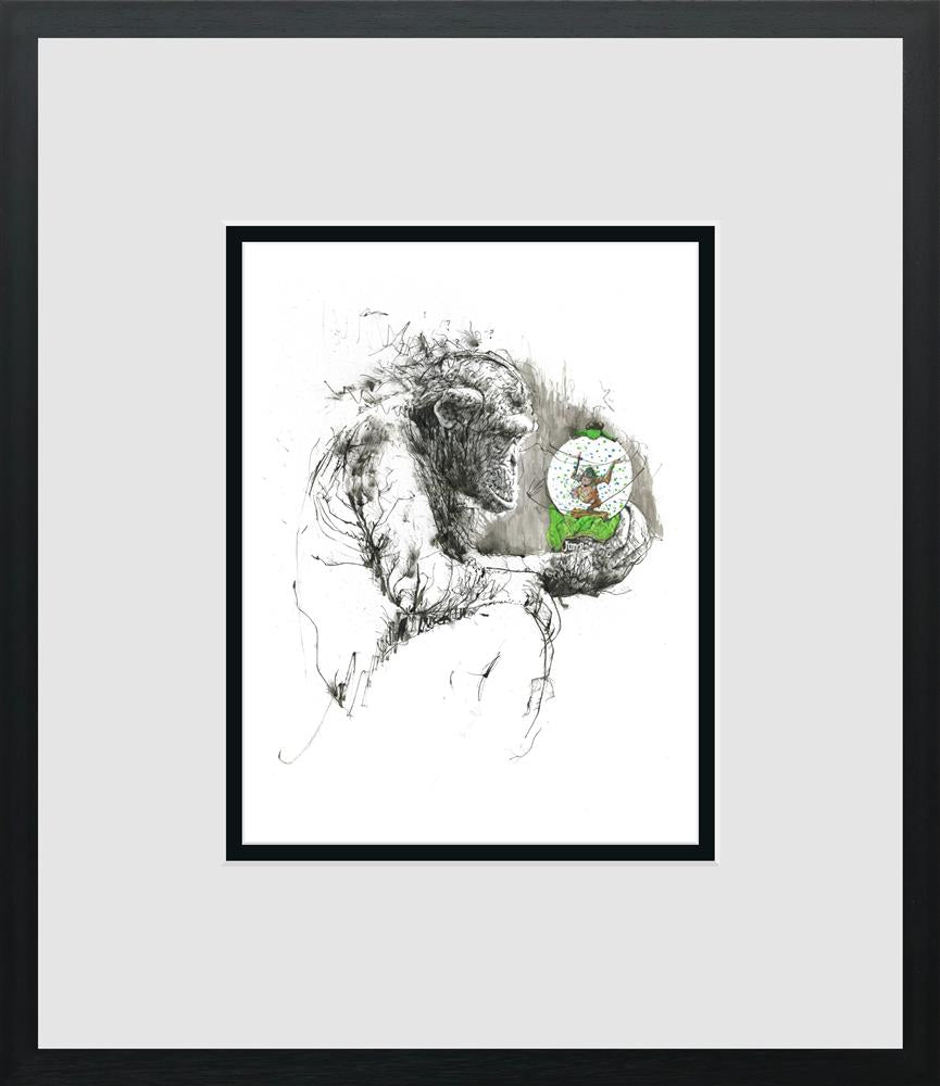 Scott Tetlow - 'Jungle Dreams' - Miniature-Framed Limited Edition Print