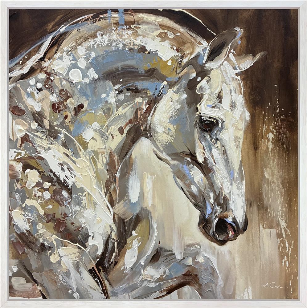 Anna Cher - 'Juniper' - Framed Original Artwork