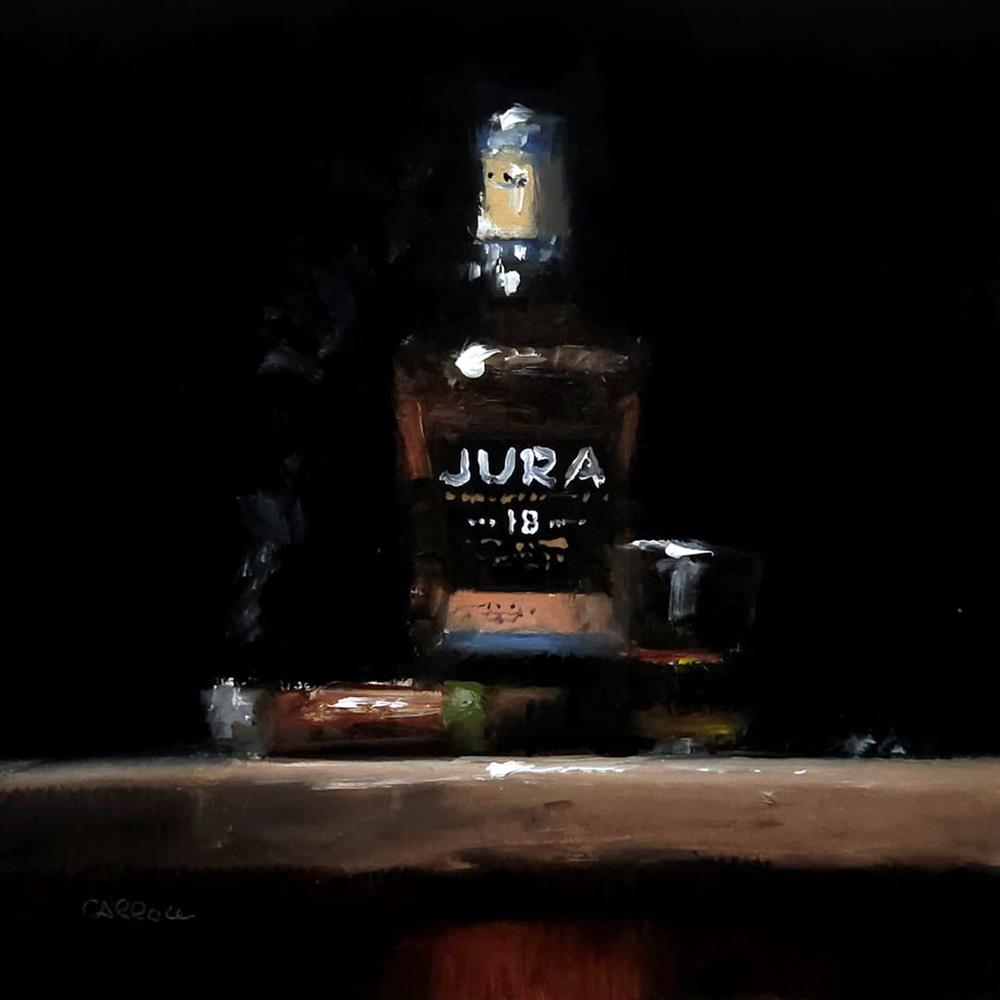 Neil Carroll - 'Jura Bottle' - Framed Original Artwork