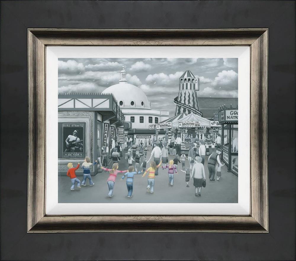 Leigh Lambert - 'Just Like The Spanish City To Me' - Canvas  - Framed Artist Proof