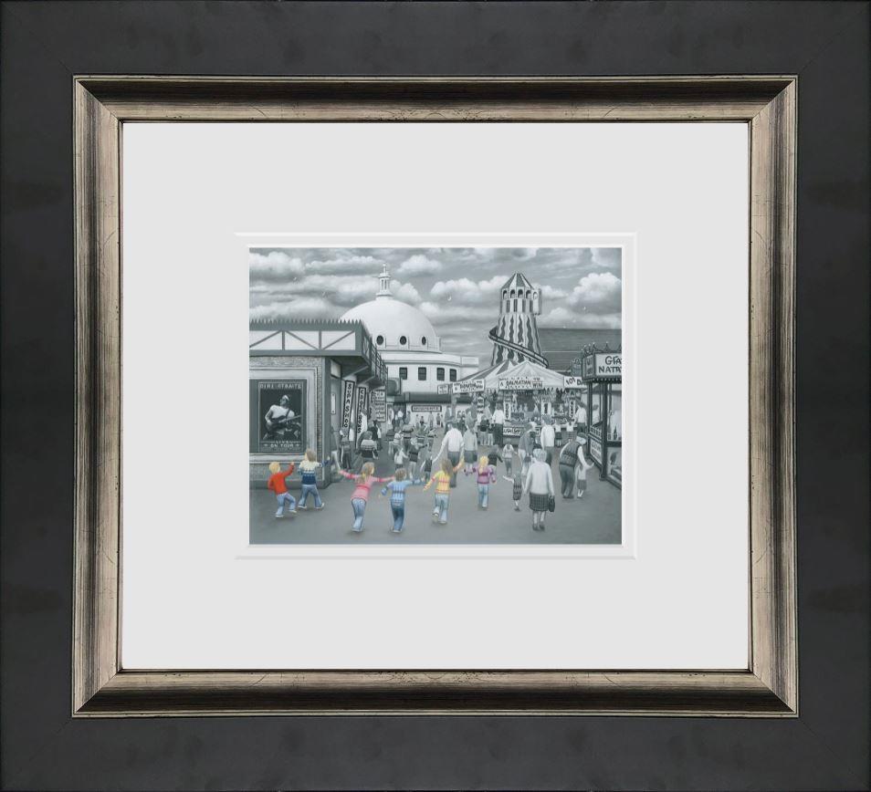 Leigh Lambert - 'Just Like The Spanish City To Me' - Paper  - Framed Artist Proof