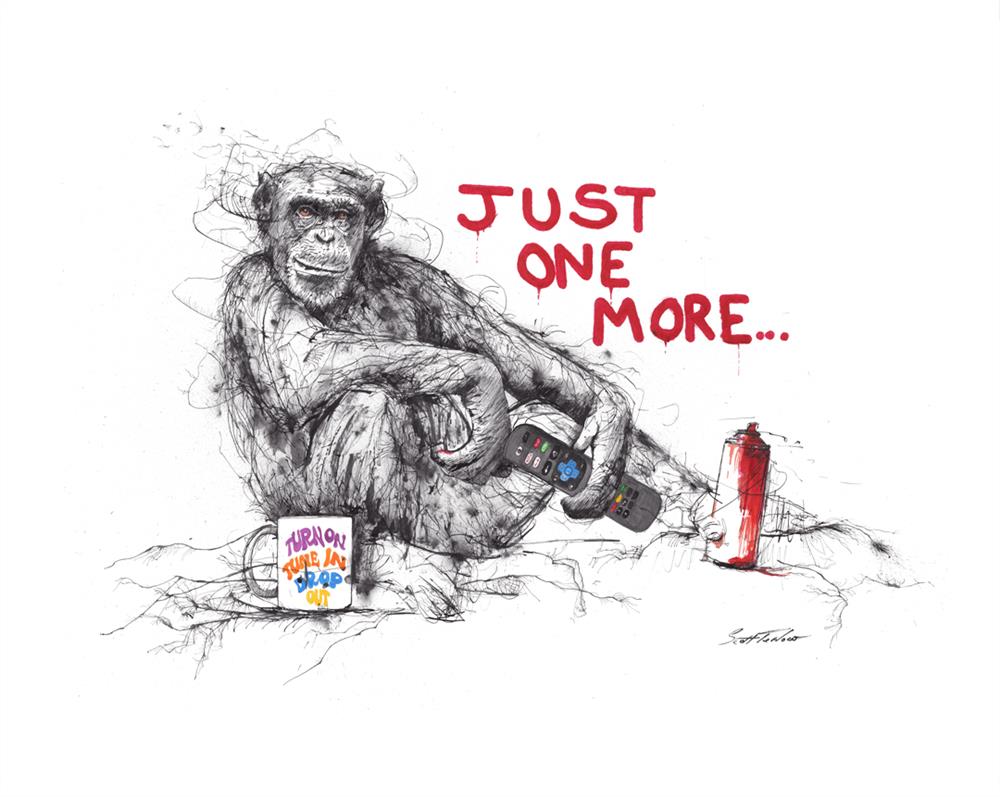 Scott Tetlow - 'Just One More...' - Framed Limited Edition Print