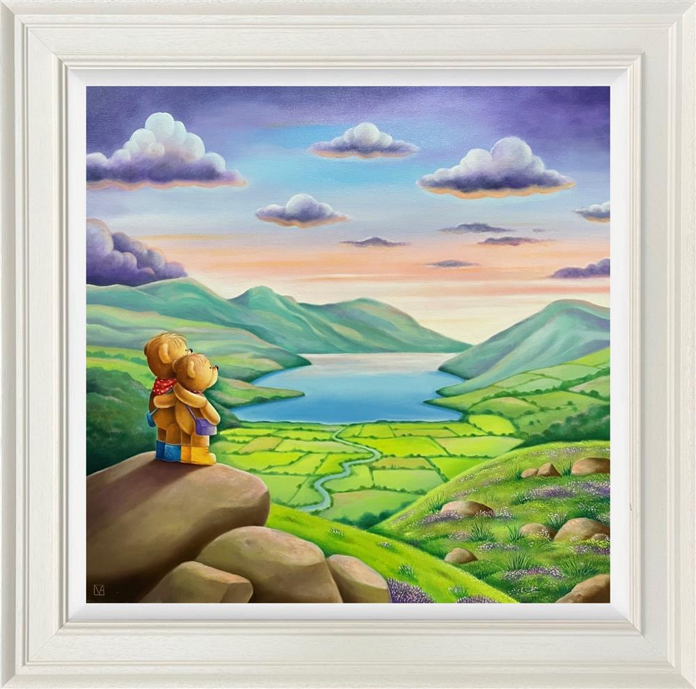 Michael Abrams - 'Just Us' - Framed Original Artwork