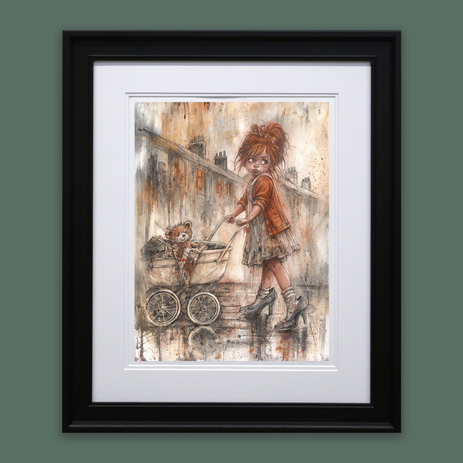Craig Everett  - 'Mum's Shoes'- Framed Limited Edition