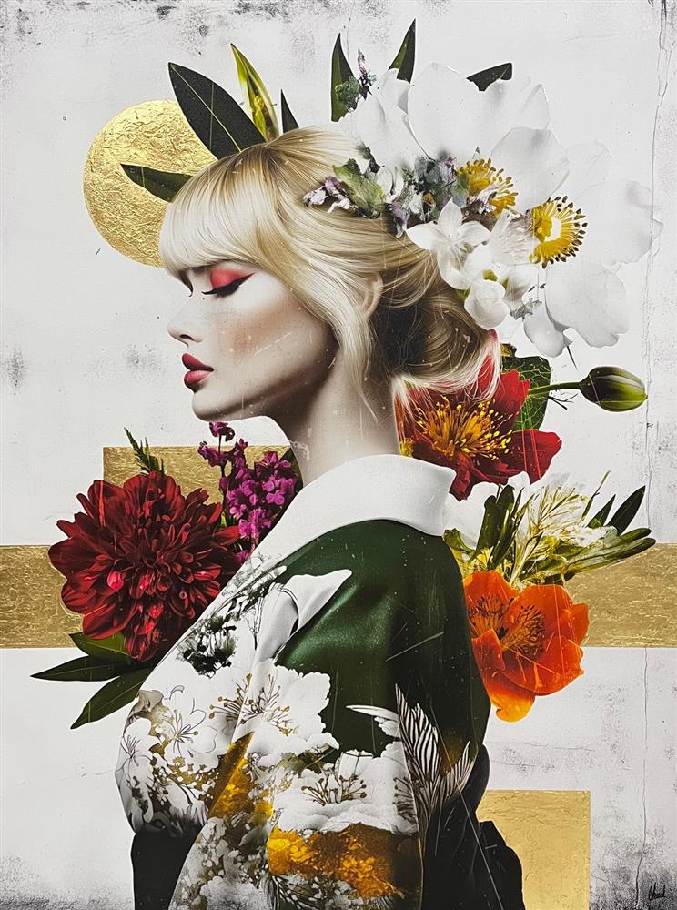 Chuck - 'Kagai No Yume' - Framed Original Art