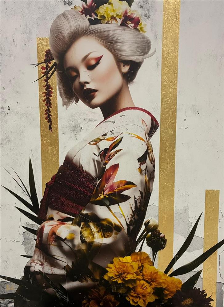 Chuck - 'Kagami no Maboroshi - Phantom of the Mirror I' - Framed Original Art