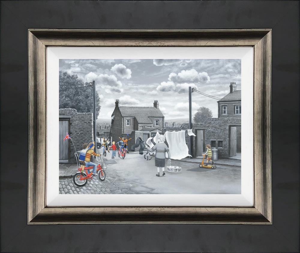 Leigh Lambert - 'Get Peddlin' - Canvas  - Framed Limited Edition