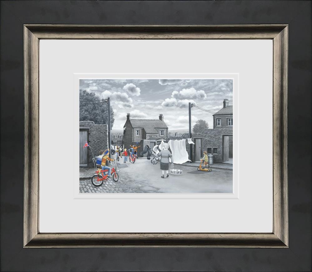 Leigh Lambert - 'Get Peddlin' - Paper  - Framed Limited Edition