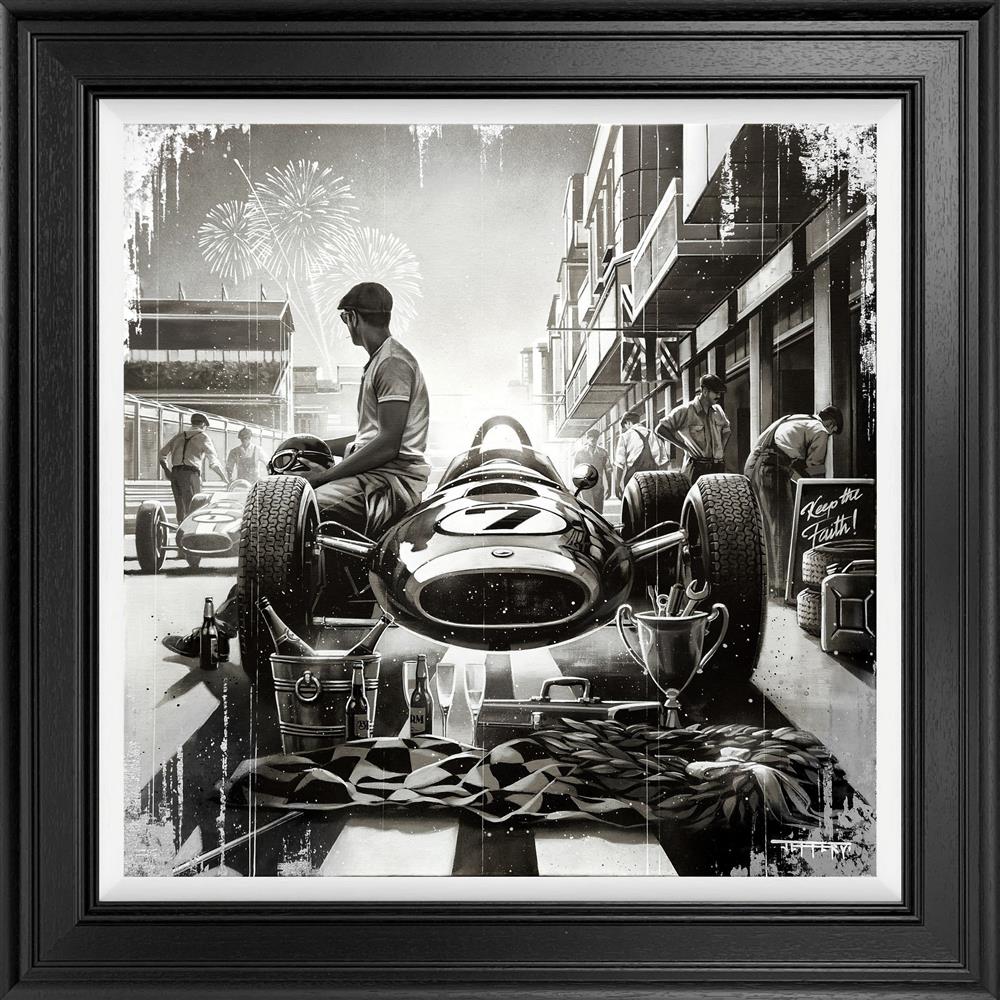 Ben Jeffery - 'Keep The Faith' - Framed Studio Edition Canvas