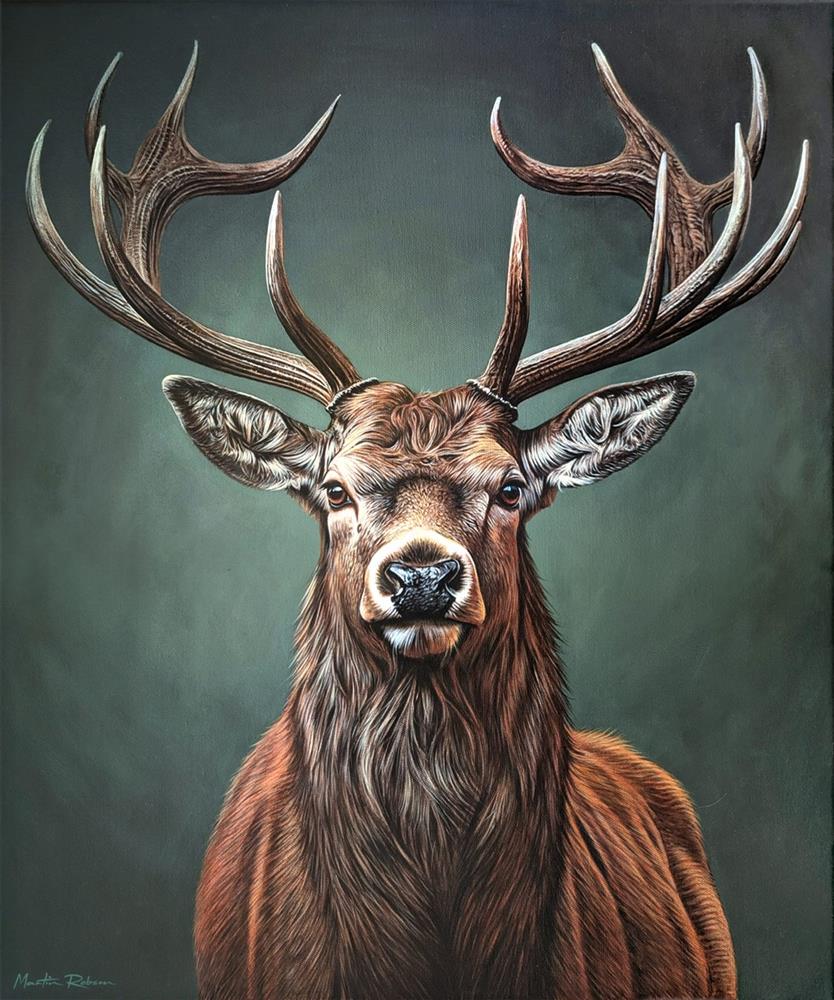 Martin Robson - 'Keeper Of The Forest' - Framed Original Artwork