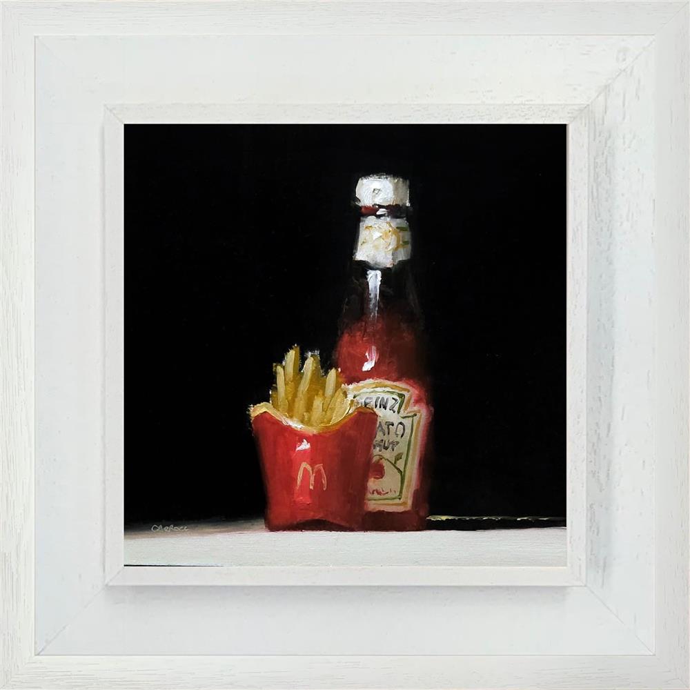 Neil Carroll - 'Ketchup And Fries' - Framed Original Artwork