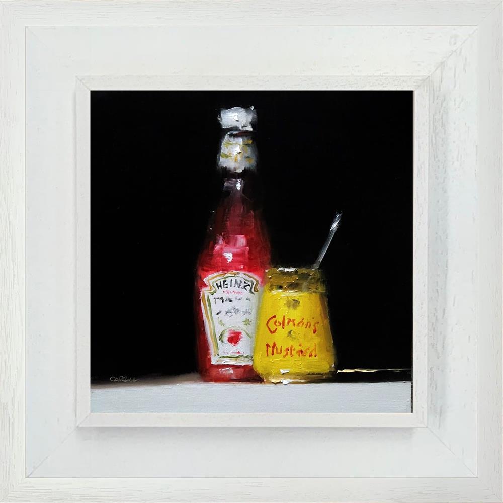 Neil Carroll - 'Ketchup And Mustard' - Framed Original Artwork