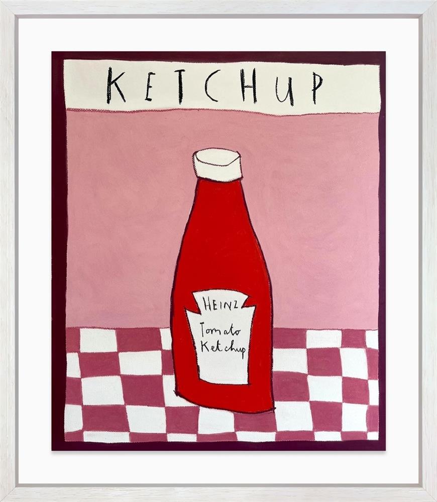 Michael Abrams - 'Ketchup!' - Framed Original Art