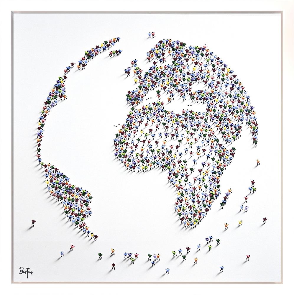Francisco Bartus -  'Kin' - Framed Original Artwork