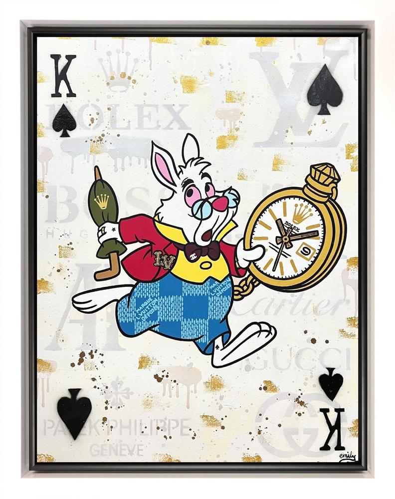 Emily Crook 'King Of Spades' Framed Original Art — New Look Art