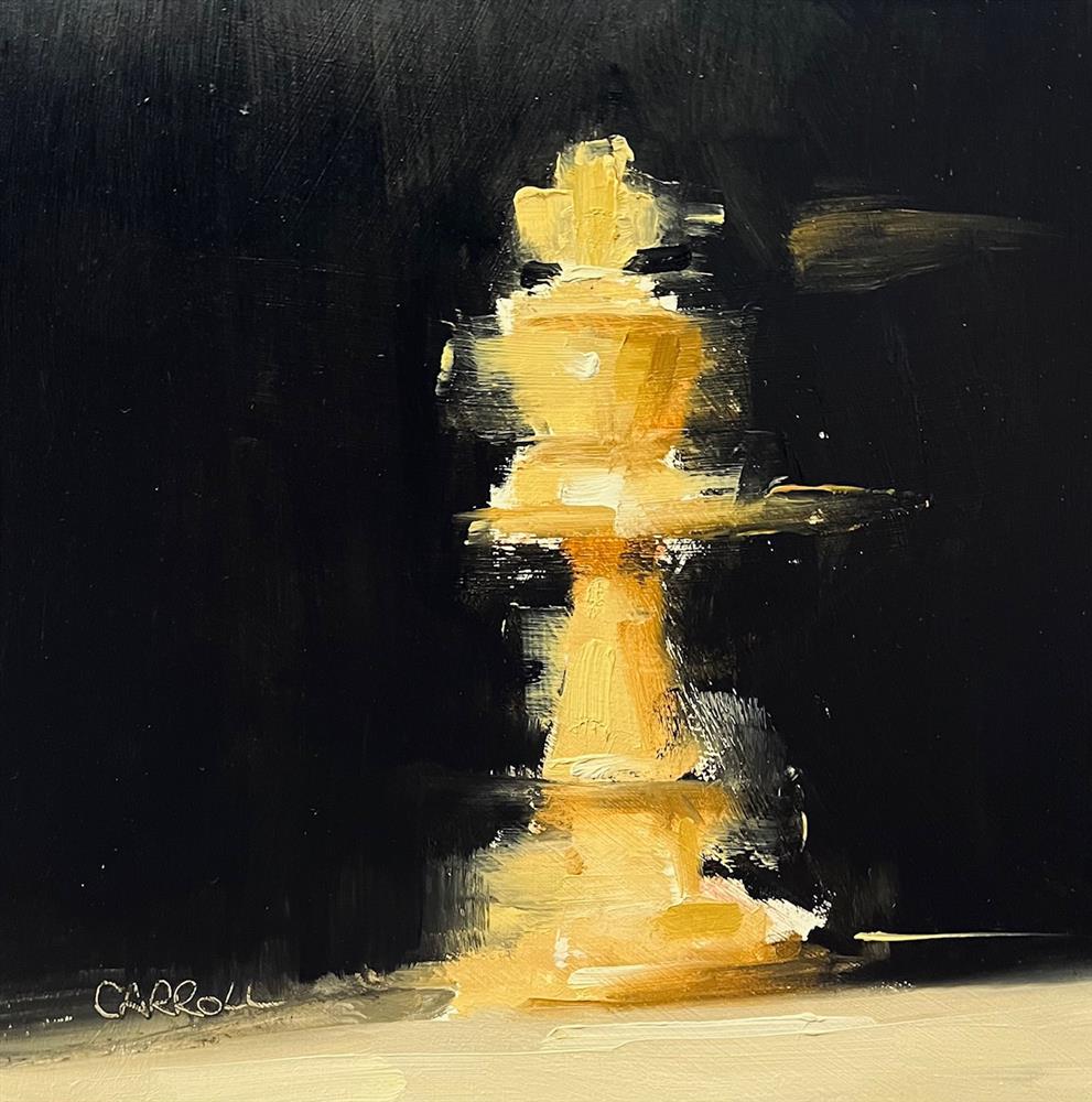 Neil Carroll -  'King' - Framed Original Painting